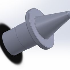 Spike-Side-End.jpg Esta es una pieza de repuesto para la tapa del poste lateral de pinchos para la tienda de campaña Coleman Kaimai Framed.