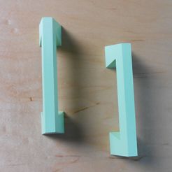 DSCN3661.jpg STL file Hilde Handle・Template to download and 3D print