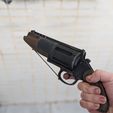 PXL_20240422_134101683.PORTRAIT.jpg MTs 255 Sawed-off, Fallout Ghoul's Shotgun Revolver Inspired  - PROP -