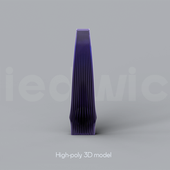 E_13_Renders_0.png Archivo STL Niedwica Jarrón E_13 | Florero impresión 3D | Modelo 3D | Archivos STL | Decoración del hogar | Jarrones 3D | Jarrones modernos | Jarrón de suelo | Impresión 3D | Modo jarrón | STL・Diseño de impresora 3D para descargar
