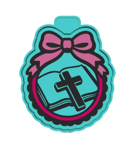 FRAMED CROSS BIBLE FRESHIE MOLD STL・ STL File for 3D printing・Cults