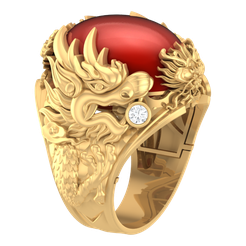 12.png Archivo STL gratis 101 AMANA ANILLO DE DRAGÓN・Modelo para descargar y imprimir en 3D