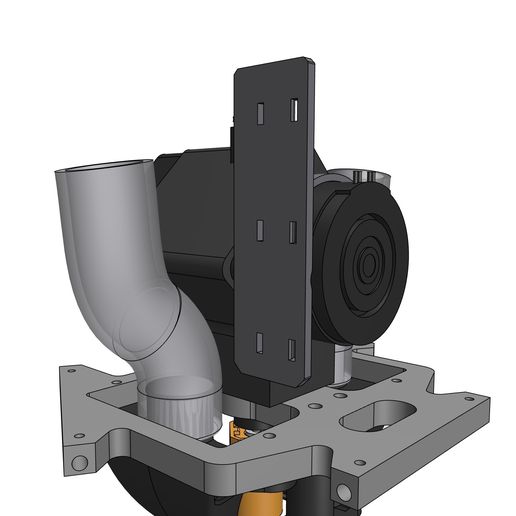 IMG_0998.jpeg Flsun V400 Effector mod - Cpap, bed levelling sensor, cable management