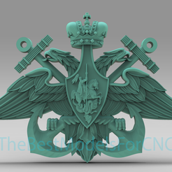 Marine-Eagles-and-Anchors.png 3D Model STL File for CNC Router Laser & 3D Printer Marine Eagles and Anchors