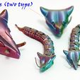 head-large-1.jpg Fox‑Snake Modular System 🐍 – Articulated Desk Organizer & Wall Decor | 3D Printable Hybrid Creature