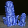 Minion Werewolf 5.JPG Файл STL Миньон-оборотень (легкая печать без поддержки)・Шаблон для загрузки и 3D-печати