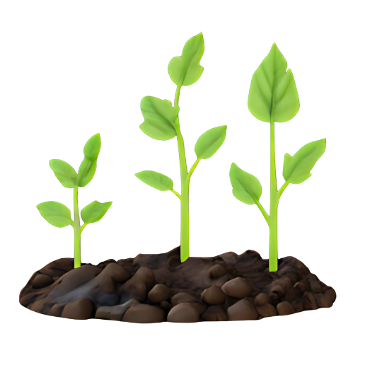 Plant Growth Stages - 3D model önizlemesi