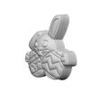 322355081_708713600841407_1460183800259567272_n.jpg Cute Bunny with Eggs  STL FILE FOR 3D PRINTING - LASER CNC ROUTER - 3D PRINTABLE MODEL STL MODEL STL DOWNLOAD BATH BOMB/SOAP