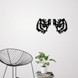 Untitled-1 copy.jpg Tiger eyes wall decoration