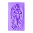 ClassicalWoman.stl classical and beautiful woman 3d model of bas-relief for cnc