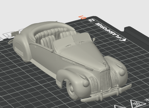 🎲 Vintage Luxury Roadster Retro Convertible STL・ STL File for 3D ...