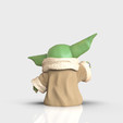 Baby-Yoda-Grogu-3D-Printing-6.png Baby Yoda Stl Files - Cute - 3d Printing