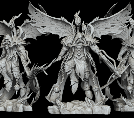 Archivo 3D Daemon Primarch of Nurgle 🔨 ・Design para impresora 3D para ...
