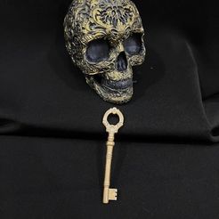 ED5385E1-6A7F-4799-A340-03B7B471E8C0.jpg STL file residual evil key 2・3D printing template to download