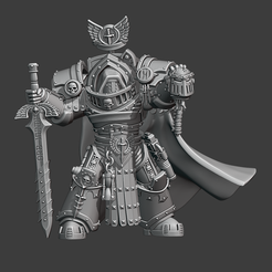 Screenshot-2022-07-12-150944.png Fichier STL Chef chevalier de science-fiction Grimdark・Objet imprimable en 3D à télécharger