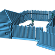 fort1_2.png Free STL file French and Indian Wars - The Modular Fort・Template to download and 3D print