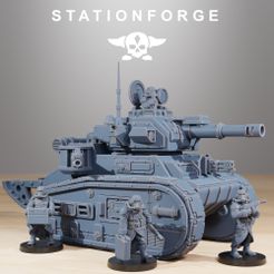 1.jpg 3D file GrimGuard Light Tank・3D printing template to download