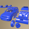 d28_005.png Archivo STL Toyota Land Cruiser Prado 2009 Imprimible Coche En Partes Separadas・Plan para descargar y imprimir en 3D