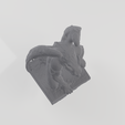 angle_top.png Gargouille Fichier STL - Gardien ailé gothique - Statue fantastique imprimable en 3D - Sculpture médiévale sombre - Miniature de table - Présentoir de bureau