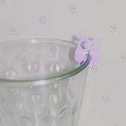 bhuo.jpg STL file Beverage markers・3D printable model to download