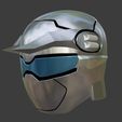 Screenshot_2.jpg Silver Beast Ranger Helmet Cosplay 3D printing