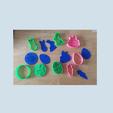 2.png Easter Cookie cutters Cookie cutter happy Easter