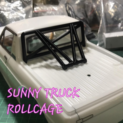 cover-image.png NISSAN SUNNY TRUCK ROLLCAGE [ABC HOBBY]