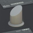 Plinth-Display-Cilinder-50mm.jpg DISPLAY PLINTH - CILINDER 50MM WITH CHANFER 3