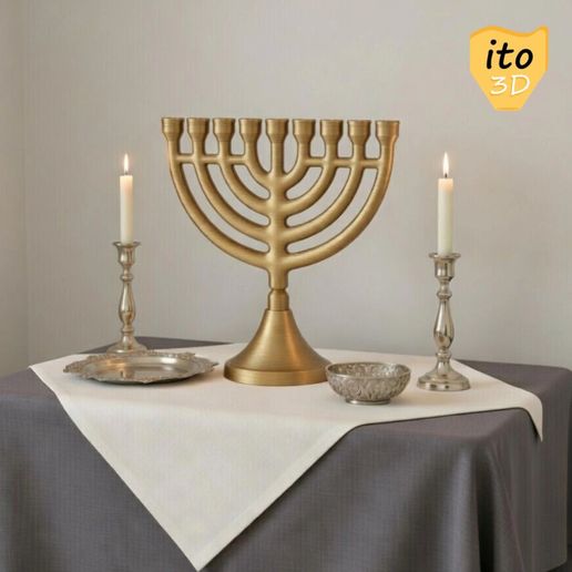 Chanukiah Candelabra - Menorah