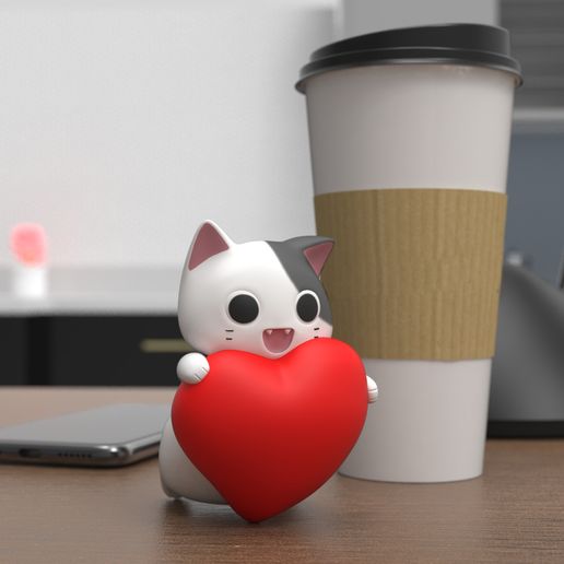 Pus Cat Love Ver. 3D model
