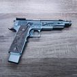 IMG_20231112_230611.jpg Safari Arms Matchmaster Custom 1911 STL File (Wanted 2008) 3D Print Ready