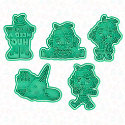 main.png Christmas Buddy elf cookie cutter set of 5