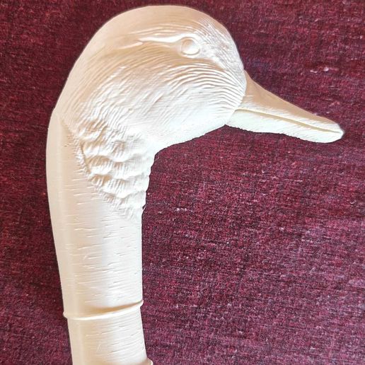 ducko.jpeg Duck Head Walking stick handle