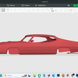 Screenshot-2506.png 1970 Ford Torino King Cobra scale detailed model, hollow shell body, clean no interior, rc, slot, drag, cars, resin, fdm, printable