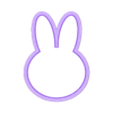 Bunny_Cookie_Cutter_v1.stl Easter Bunny Cookie Cutter
