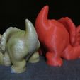 Torosaurus-Painted-2.jpg Archivo STL Torosaurus (Easy print no support)・Plan de impresora 3D para descargar
