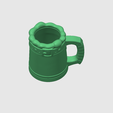 4.png Beer Stein STL File for 3D Printing – St. Patrick’s Day Mug Style Tankard, Candy Holder & Decorative Beer Stein