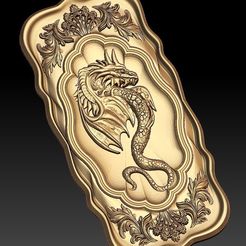 32.jpg Dragon art frame cnc