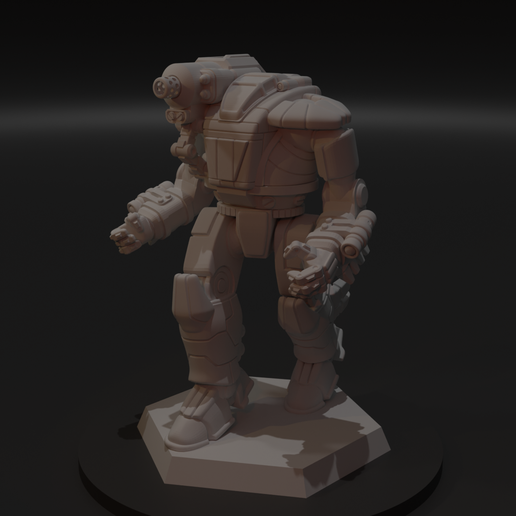 🤖 Battletech - Hunchback - HBK-4G・Free STL File for 3D