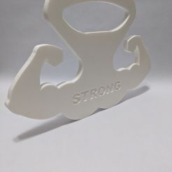 PXL_20230911_190324223.jpg Free STL file Muscle Man Grocery Bag Helper・3D printable model to download