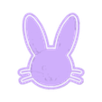 Conejo rostro.stl EASTER COOKIE CUTTER KIT X8 COOKIE CUTTERS