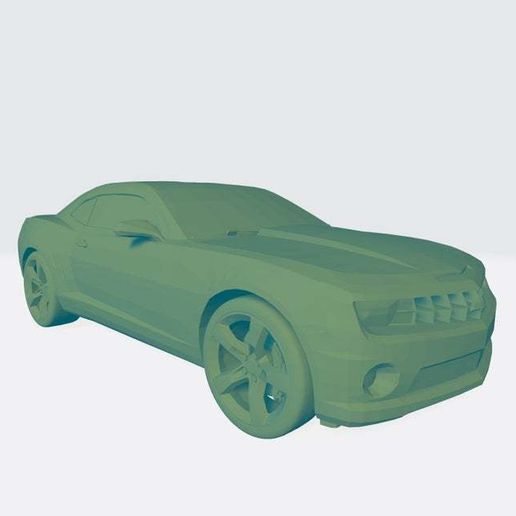 Chevrolet Camaro 3D Model Ready For Print 3D model