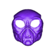 Smoke.stl BECOME AN EXTRATERRESTRIAL INTEGRAL MASK WITH VARIOUS EXPRESSIONS.