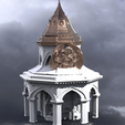 untitled.2775.png OBJ file Steampunk Medieval Tower 4・3D print design to download, aramar