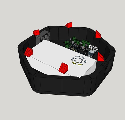 KosselMiniBaseNoLidISO.png Kossel Mini Hexagonal Base