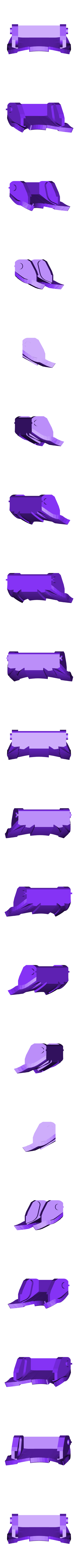 2_Chest8_Abdoment.stl パワーレンジャー サンダー・メガゾード