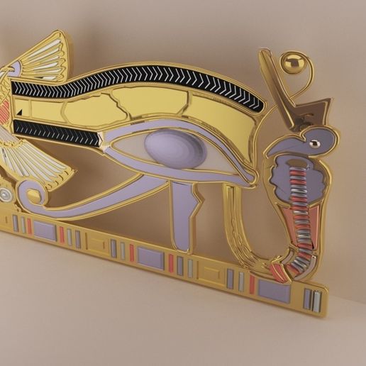xzx.jpg Datei OBJ Ancient Egypt -Eye Of Horus・Design für 3D-Drucker zum herunterladen, baselrafat