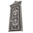 Wireframe-23.jpg Carved Door Classic 01502 White