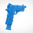 029.jpg Modified Remington R1 pistol from the game Tomb Raider 2013 3d print model