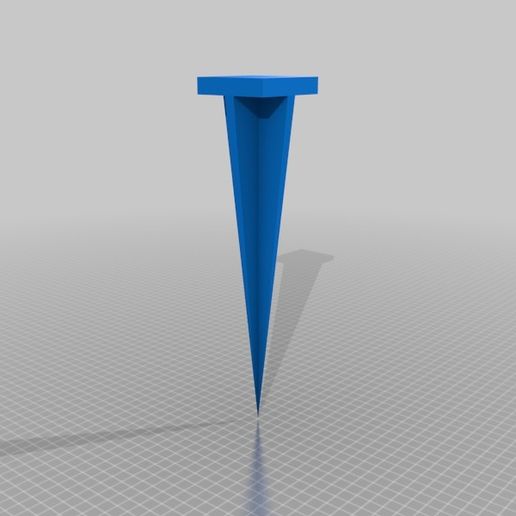 yard stake 3D model